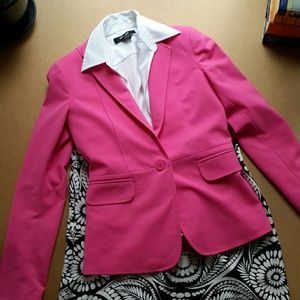 Last call - Donating 2/22 - Pink Blazer - NY& Co